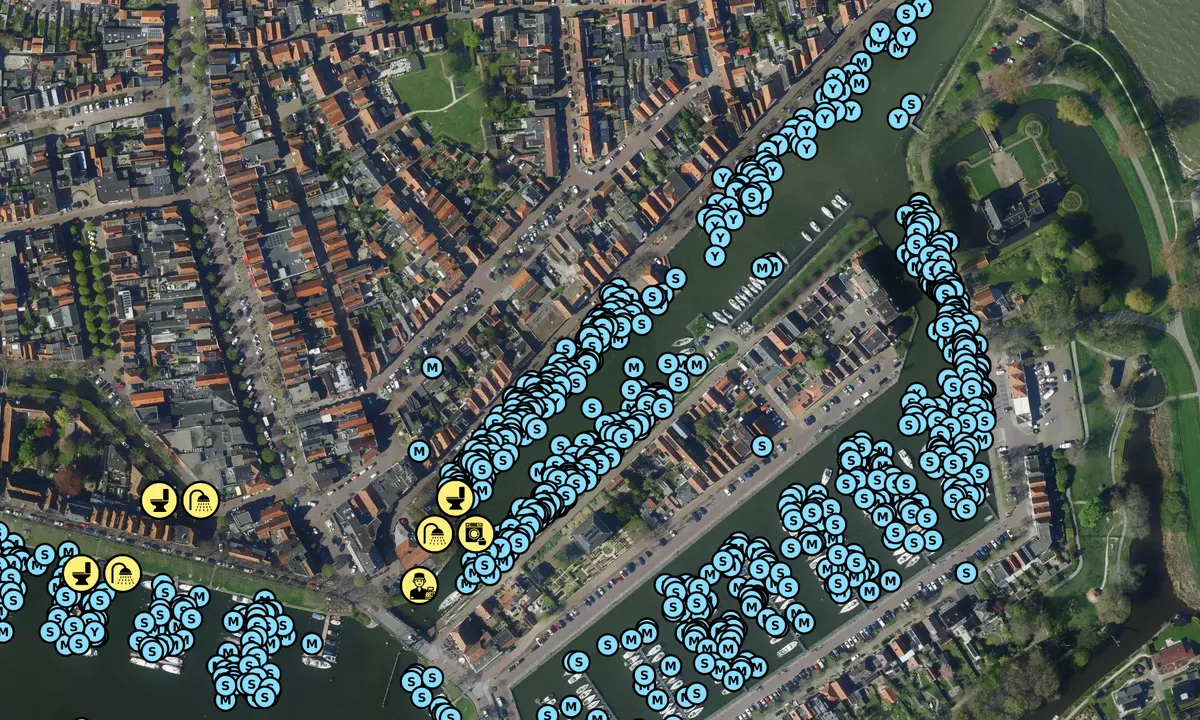 Satelite image of Medenblik - Oosterhaven