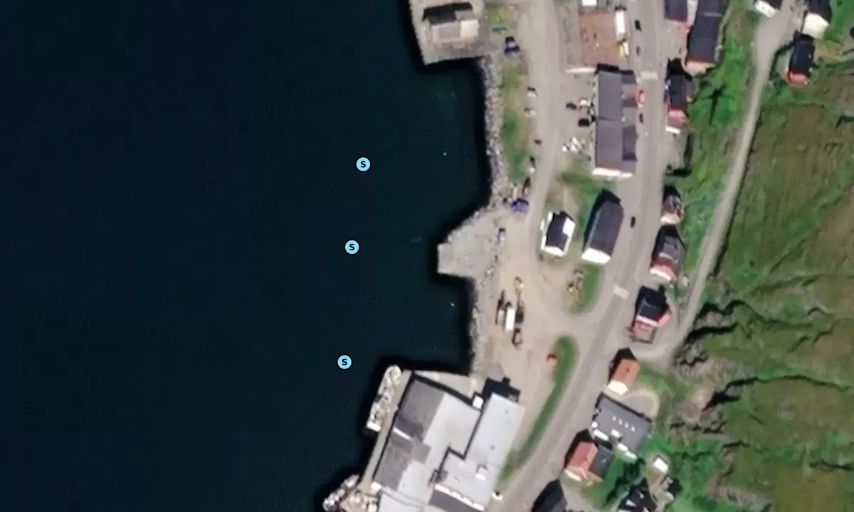 Satelite image of Mehamn