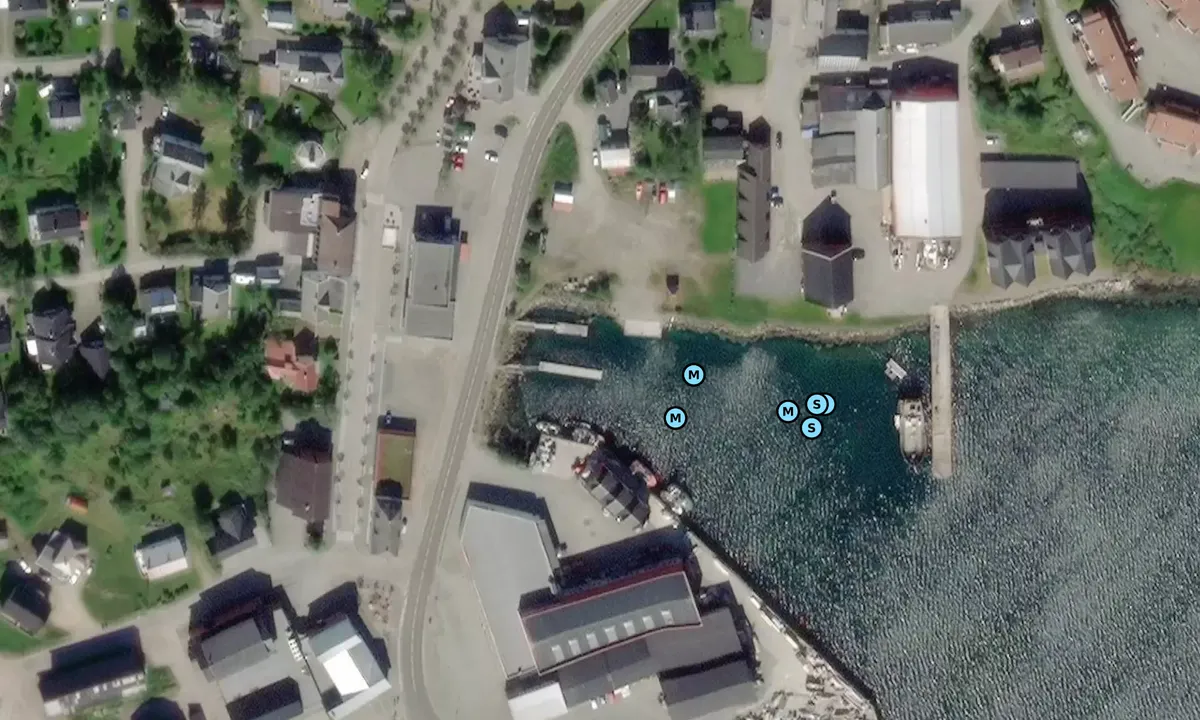 Satelite image of Melbu