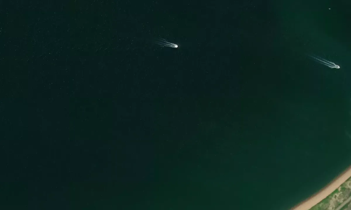 Flyfoto av Menemsha Bight