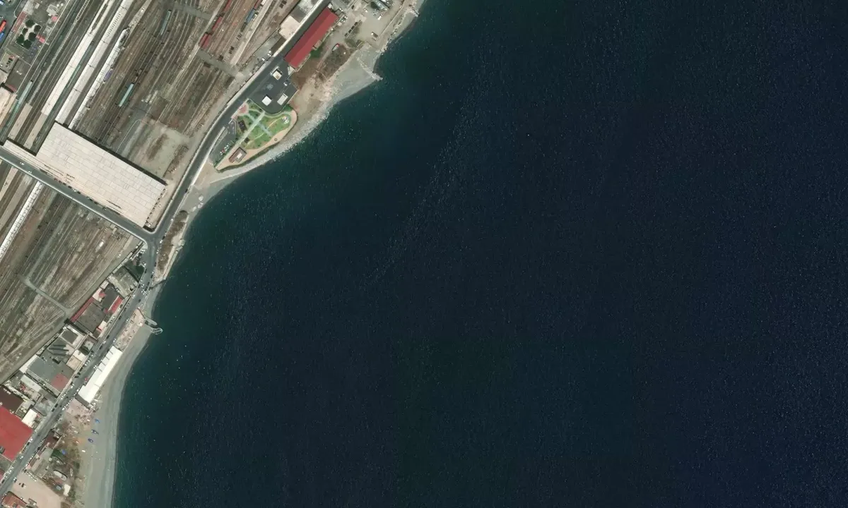 Satelite image of Messina Centrale