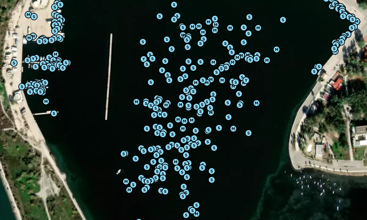 Satelite image of Messolonghi Marina 1