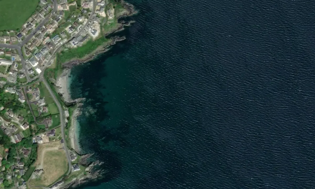 Flyfoto av Mevagissey