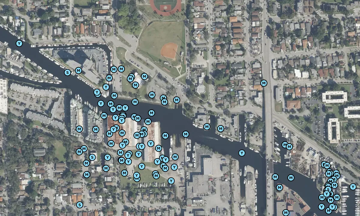 Satelite image of MI MARINA