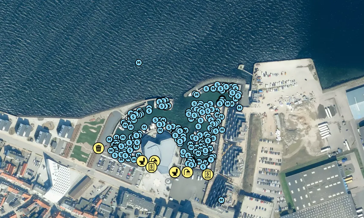 Satelite image of Middelfart - NyHavn