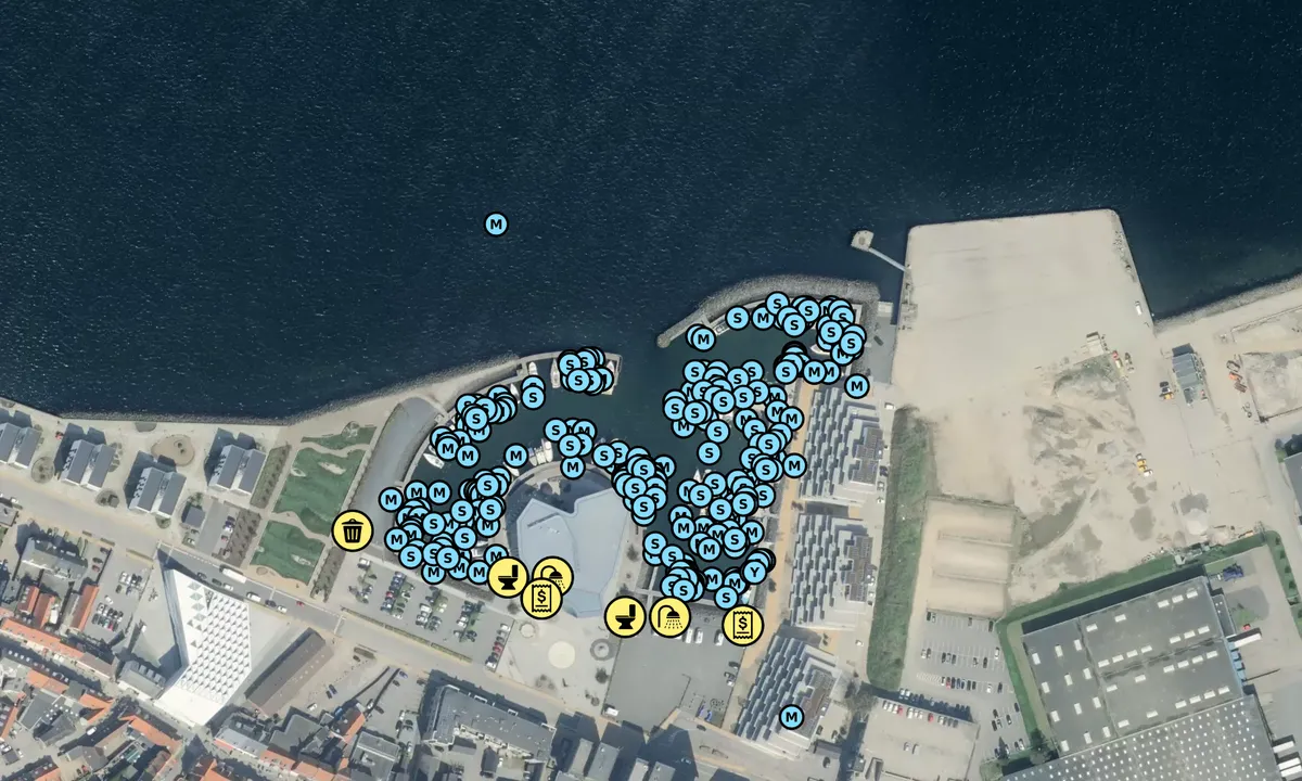 Satelite image of Middelfart - NyHavn