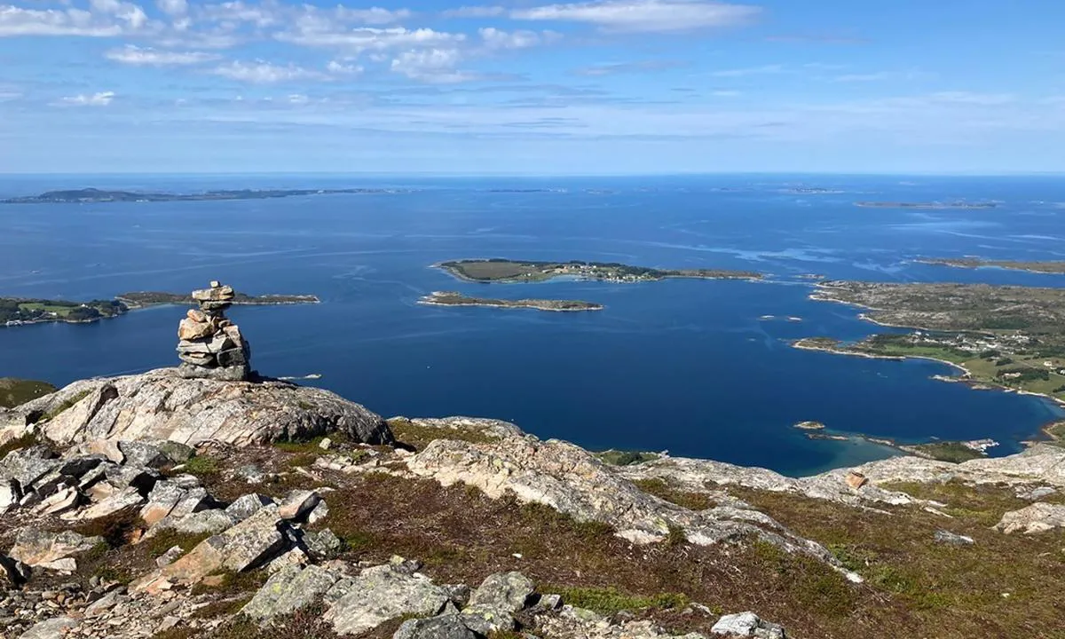 Midsund: Utsikt fra Digergubben