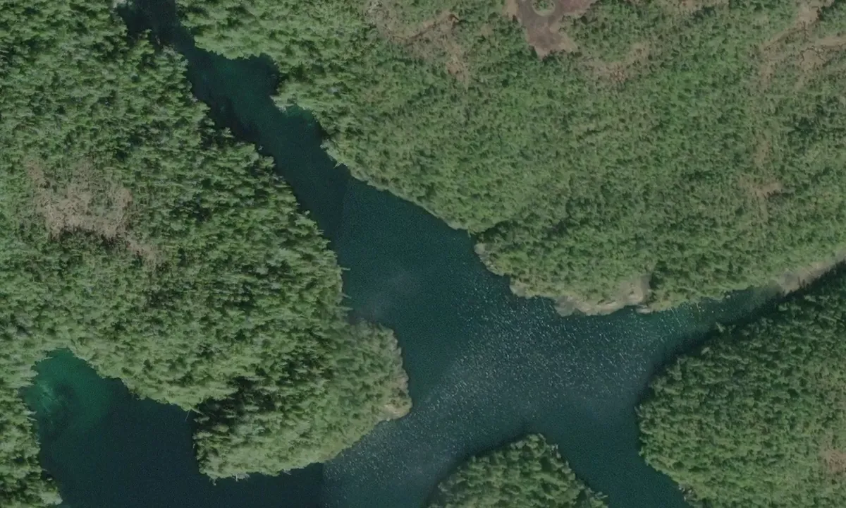 Satelite image of Miles Inlet 1
