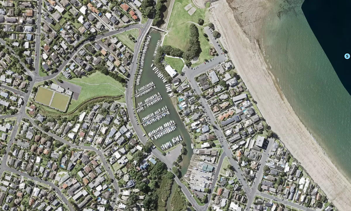 Satelite image of Milford Marina