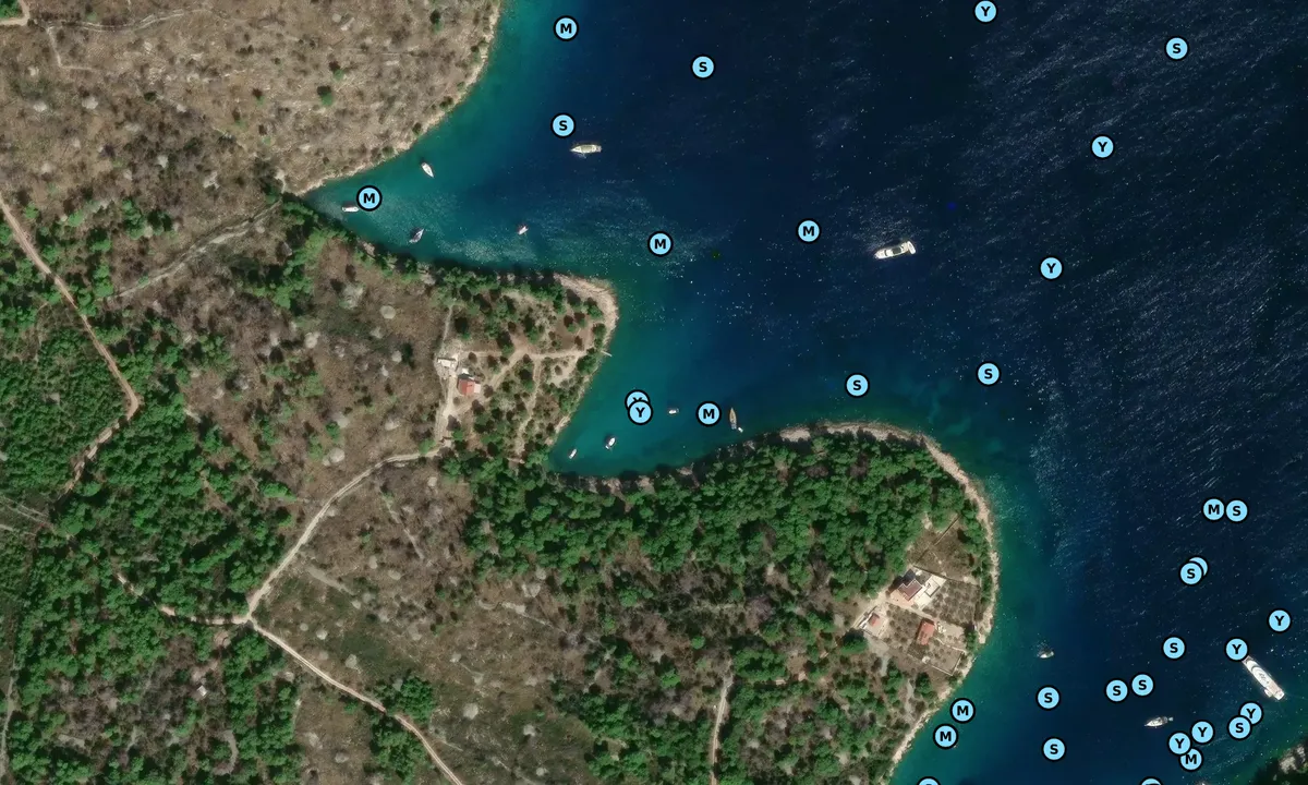 Satelite image of Milna Bay