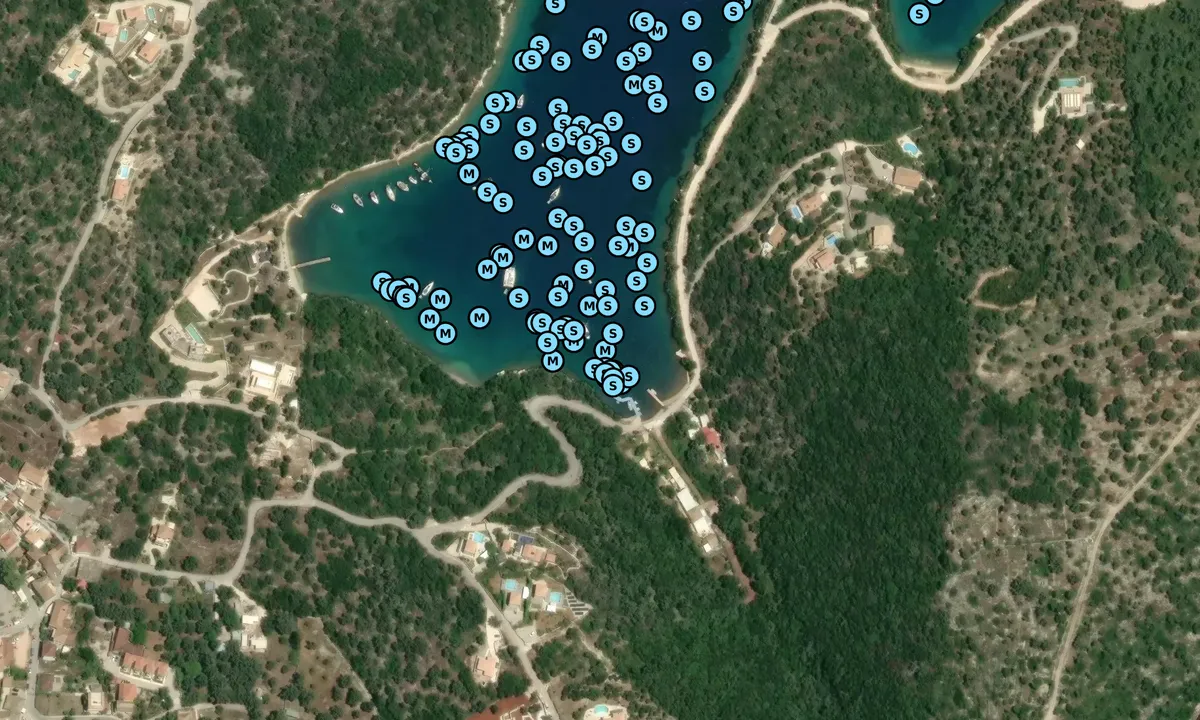 Satelite image of Minas restaurant pier