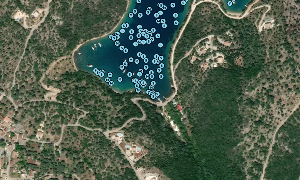 Satelite image of Minas restaurant pier