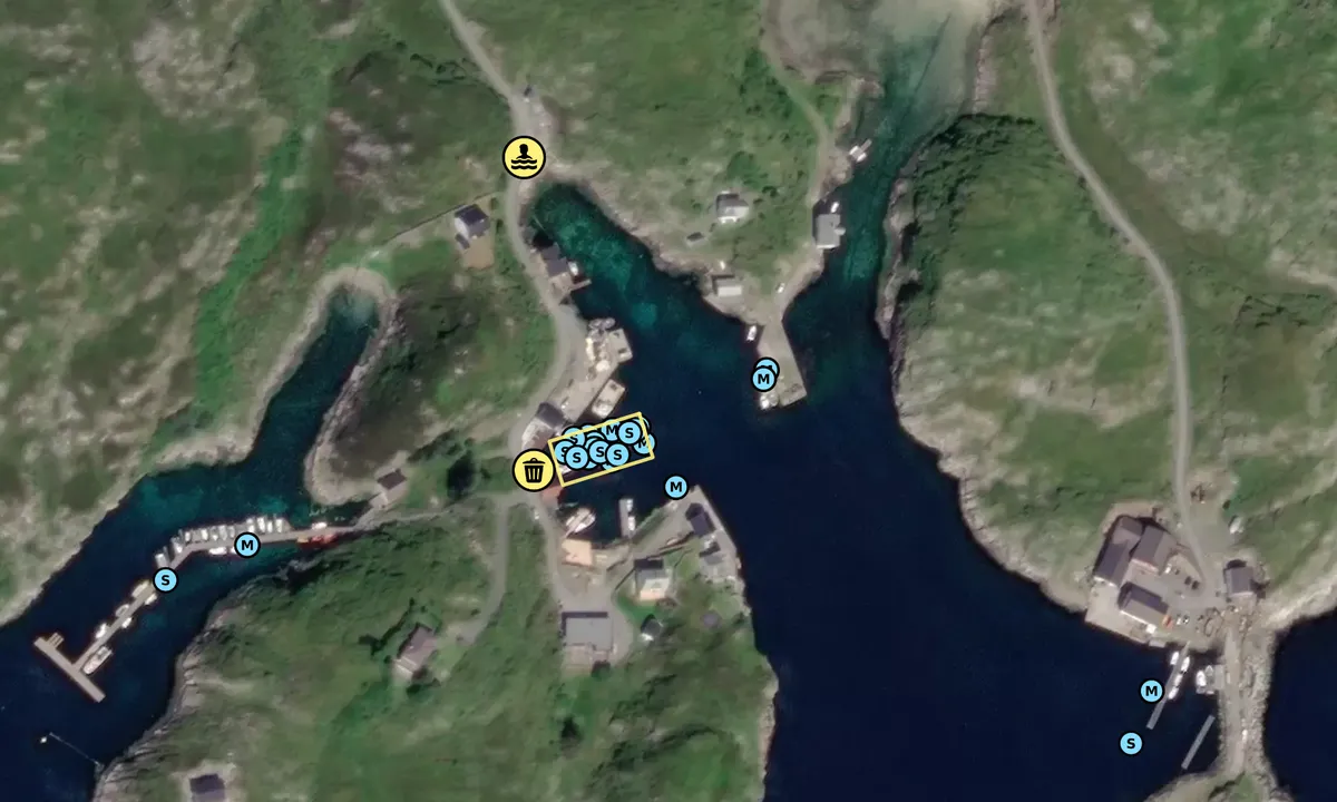 Satelite image of Møkster