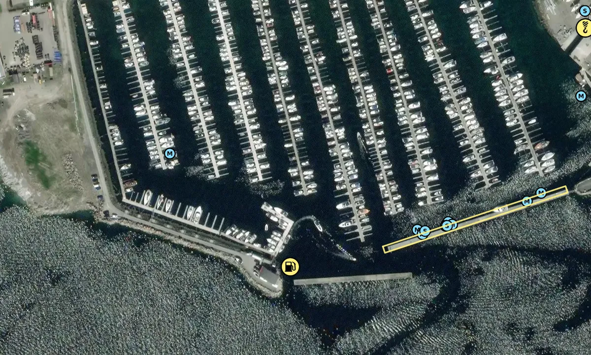 Satelite image of Molde Marina