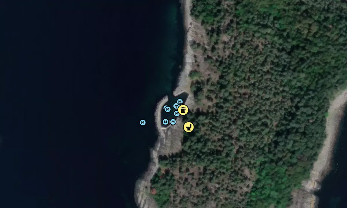 Satelite image of Mølen