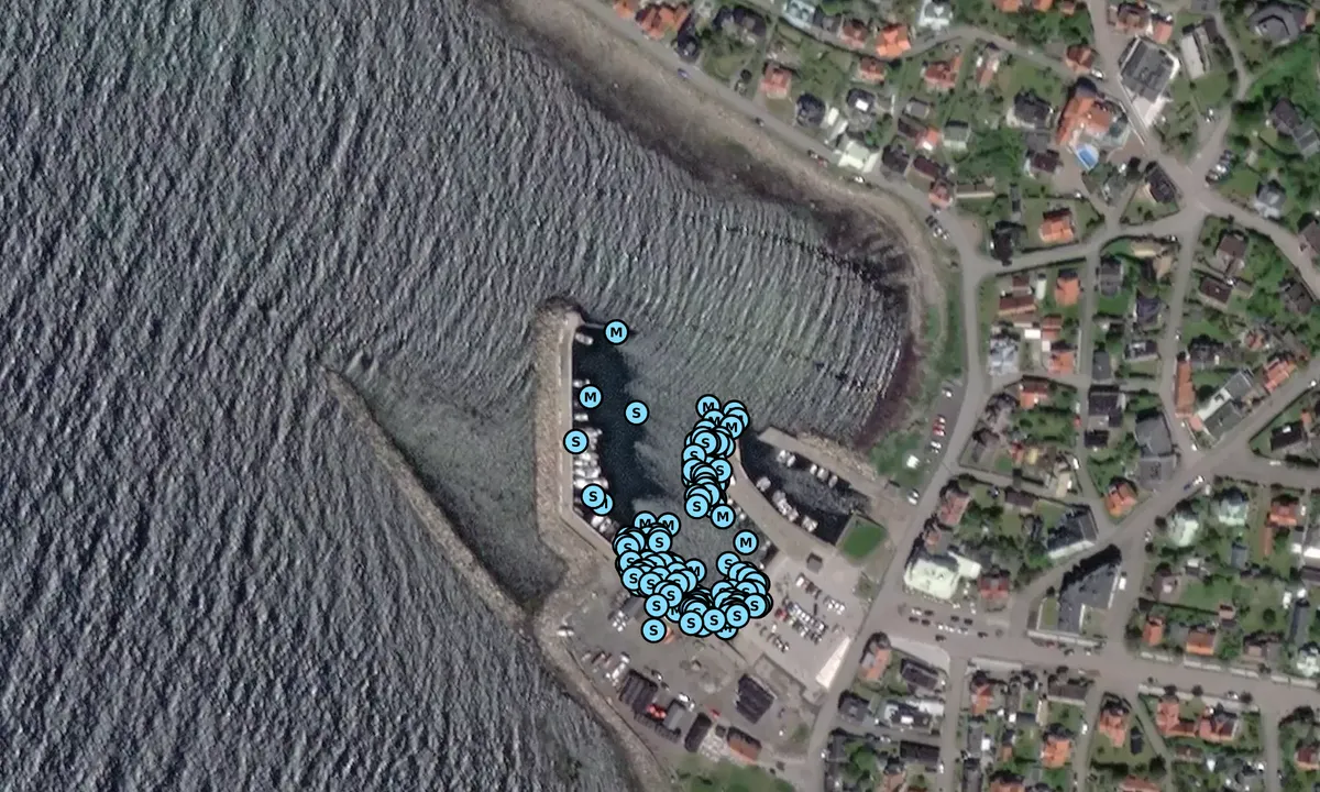 Satelite image of Mölle - Höganäs