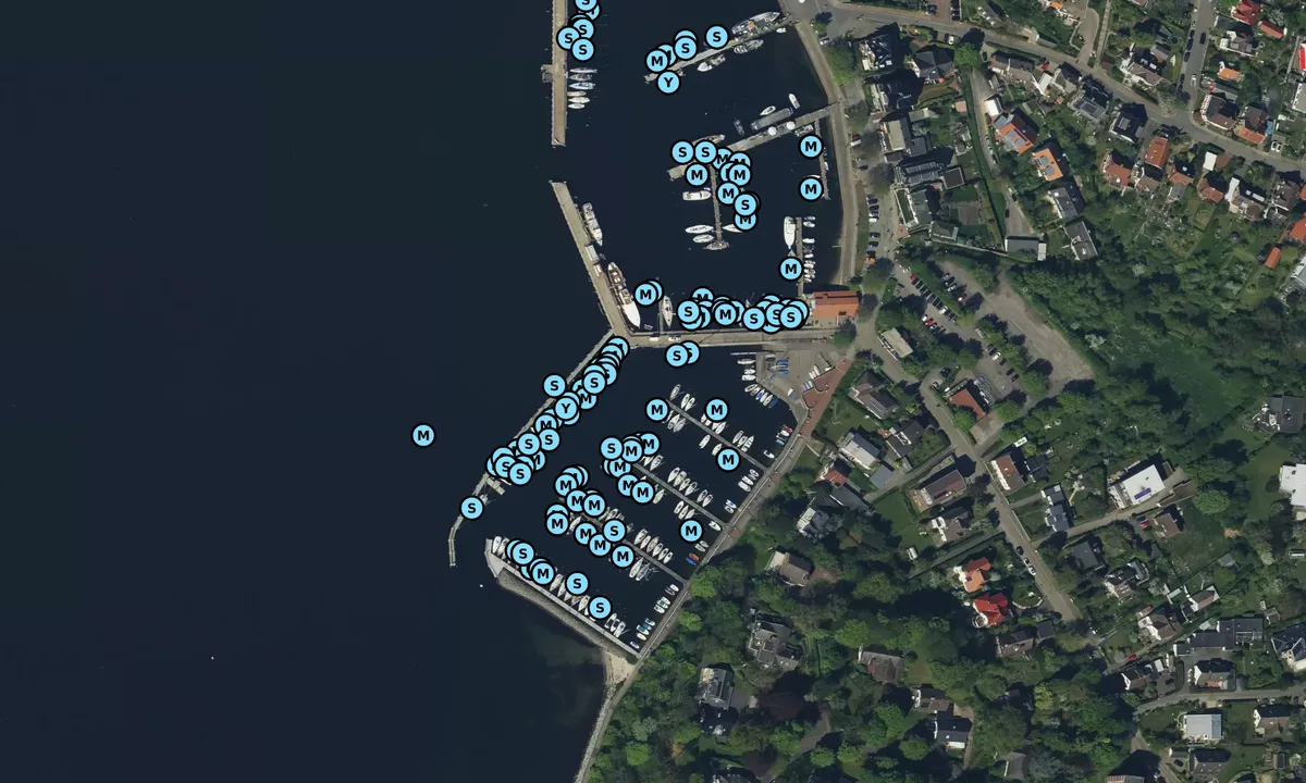 Satelite image of Möltenort - Heikendorf