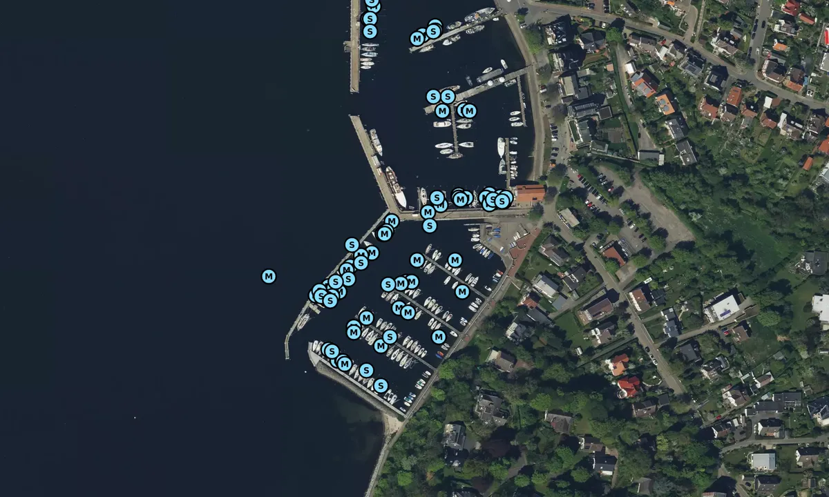 Satelite image of Möltenort - Heikendorf