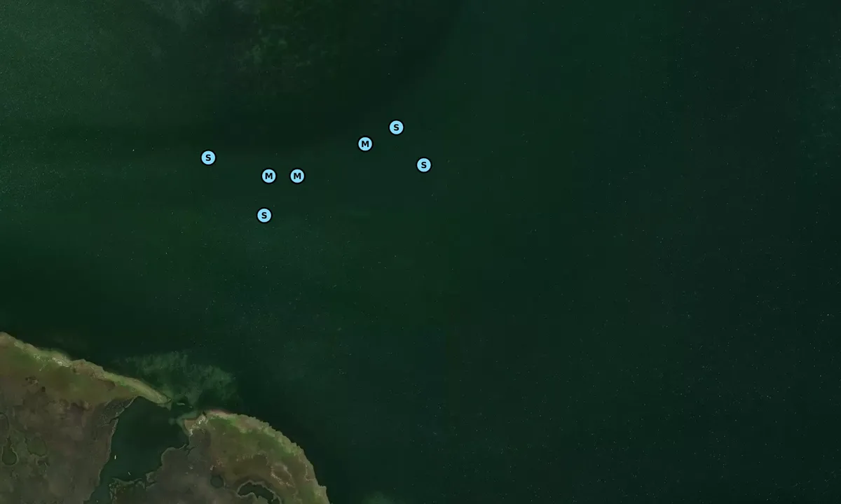 Satelite image of Monday Creek