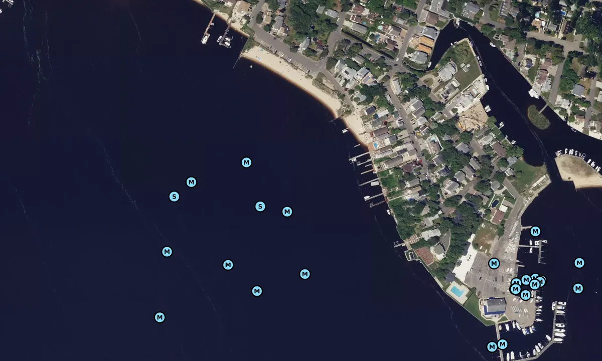 Satelite image of Money Island