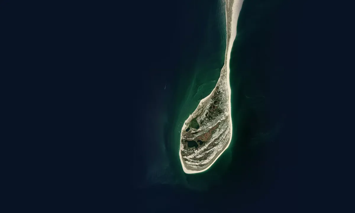 Flyfoto av Monomoy Island