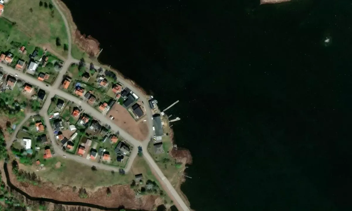 Satelite image of Mönsterås - Båtvarvet