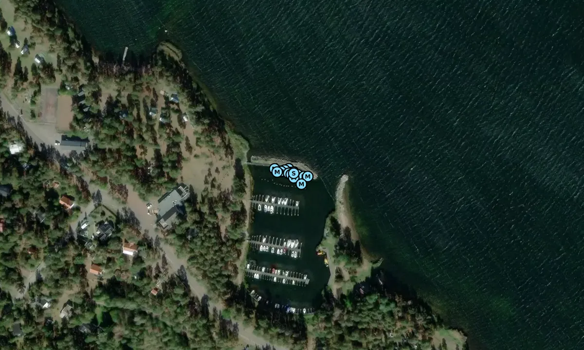 Satelite image of Mönsterås - Lakhamn