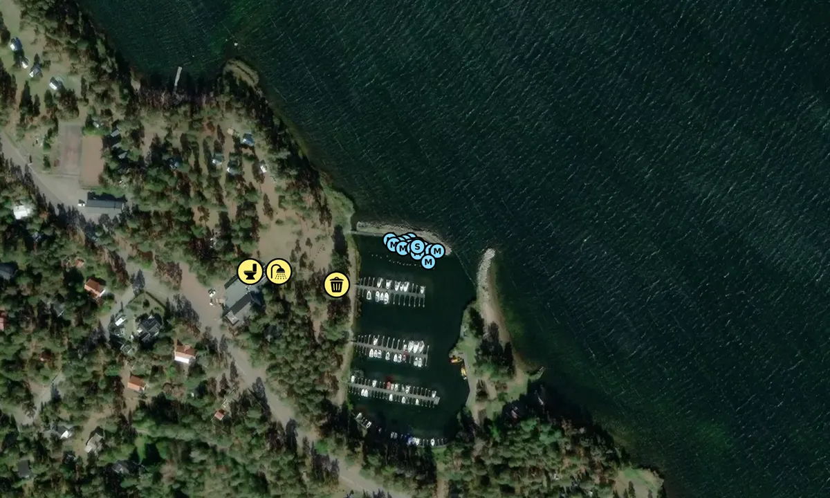 Satelite image of Mönsterås - Lakhamn