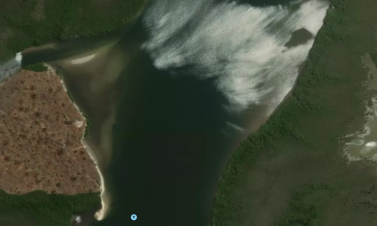 Satelite image of Montagne Au Coquillage