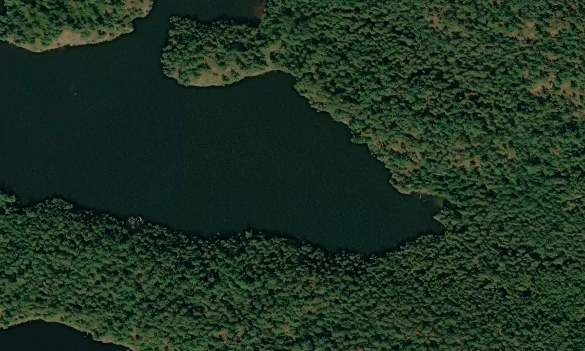 Satelite image of Moore Bay - East