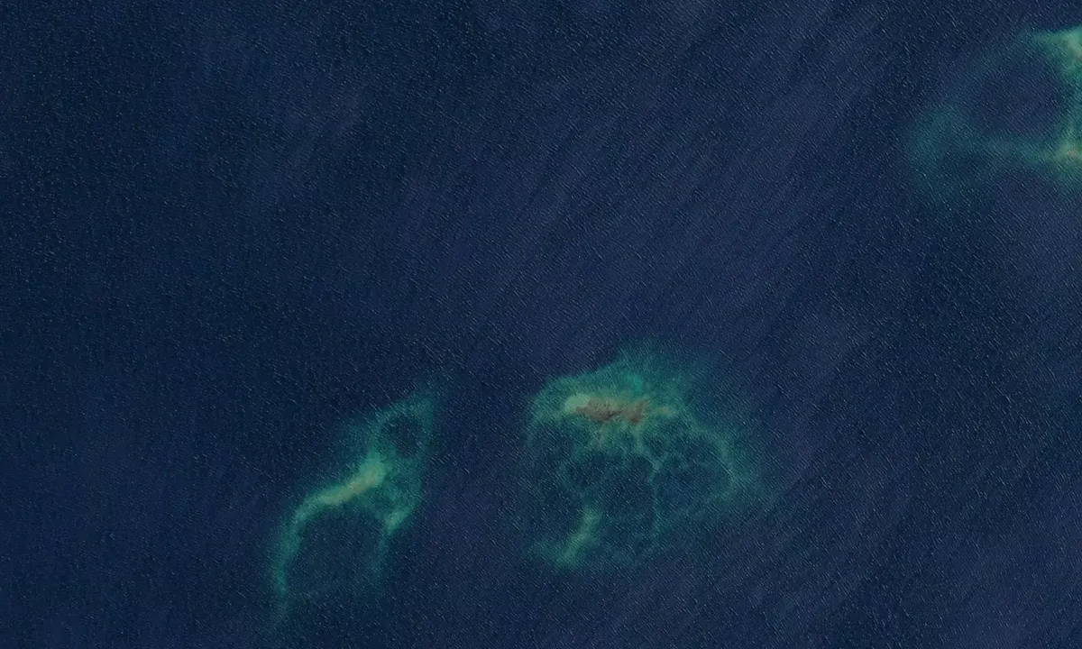 Satelite image of Mooring Balls