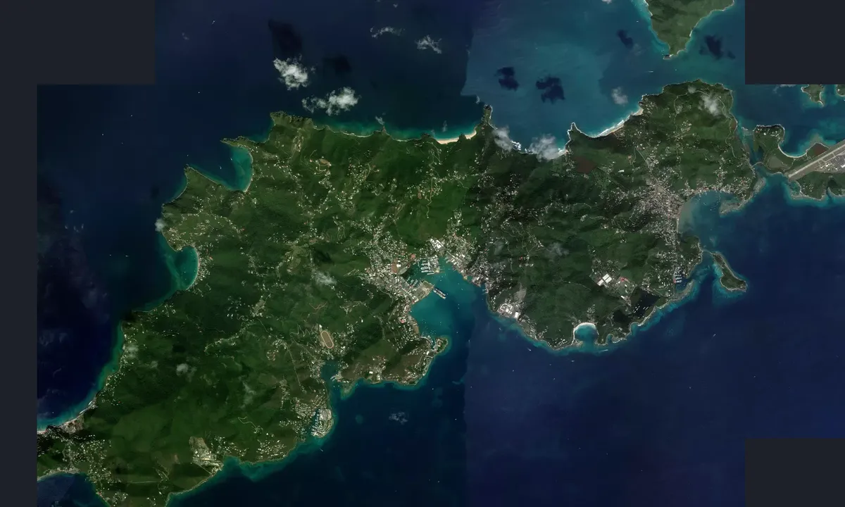 Flyfoto av Moorings (Tortola base)