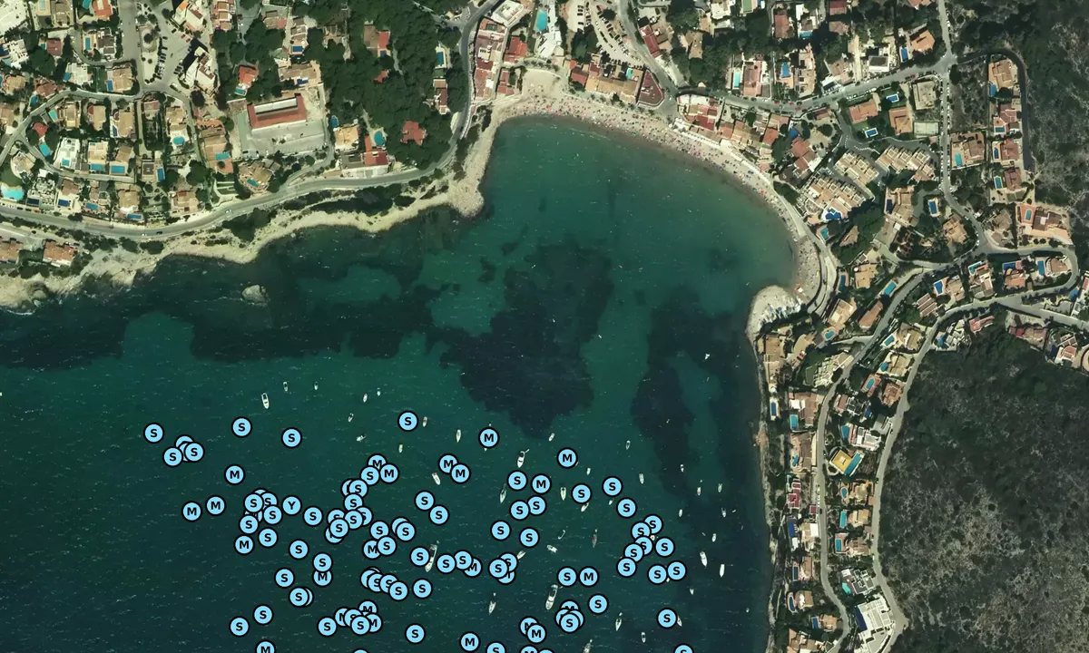 Satelite image of Moraira