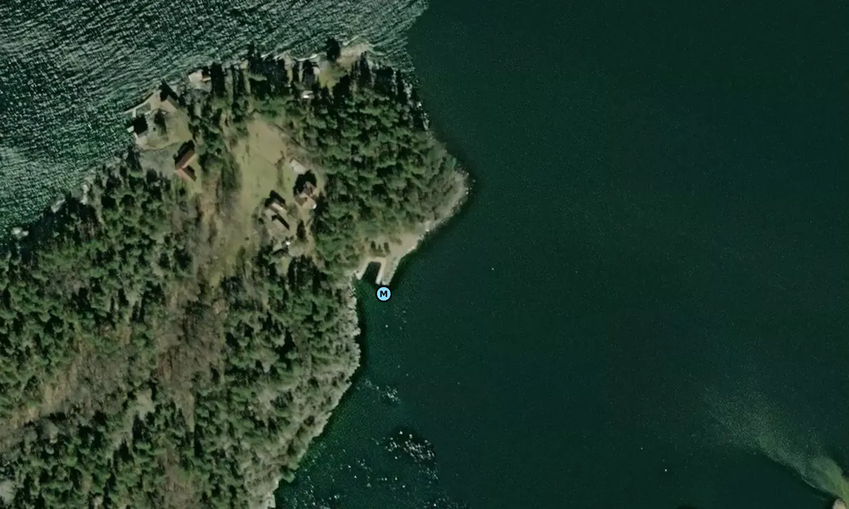 Flyfoto av Morsholmen - Fångö - Lindholmen