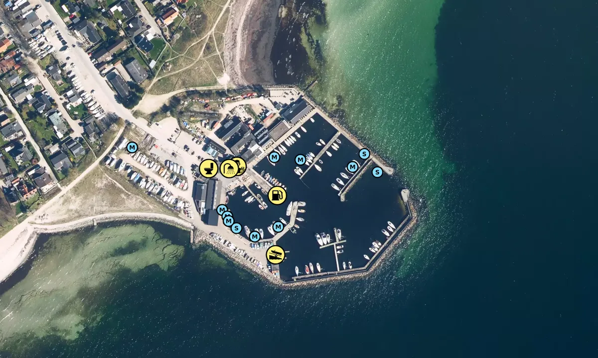 Satelite image of Mosede Havn