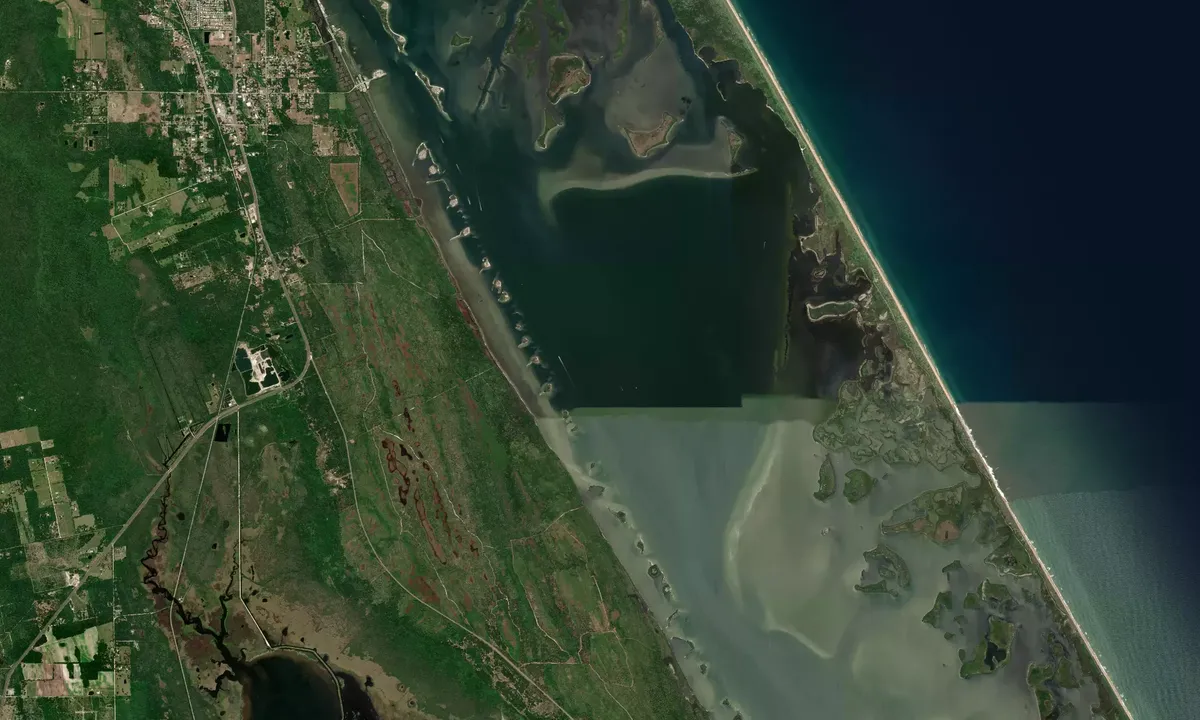 Flyfoto av Mosquito Lagoon - 1