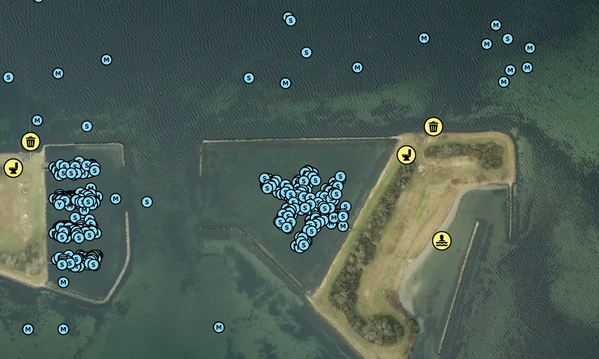 Satelite image of Mosselbank