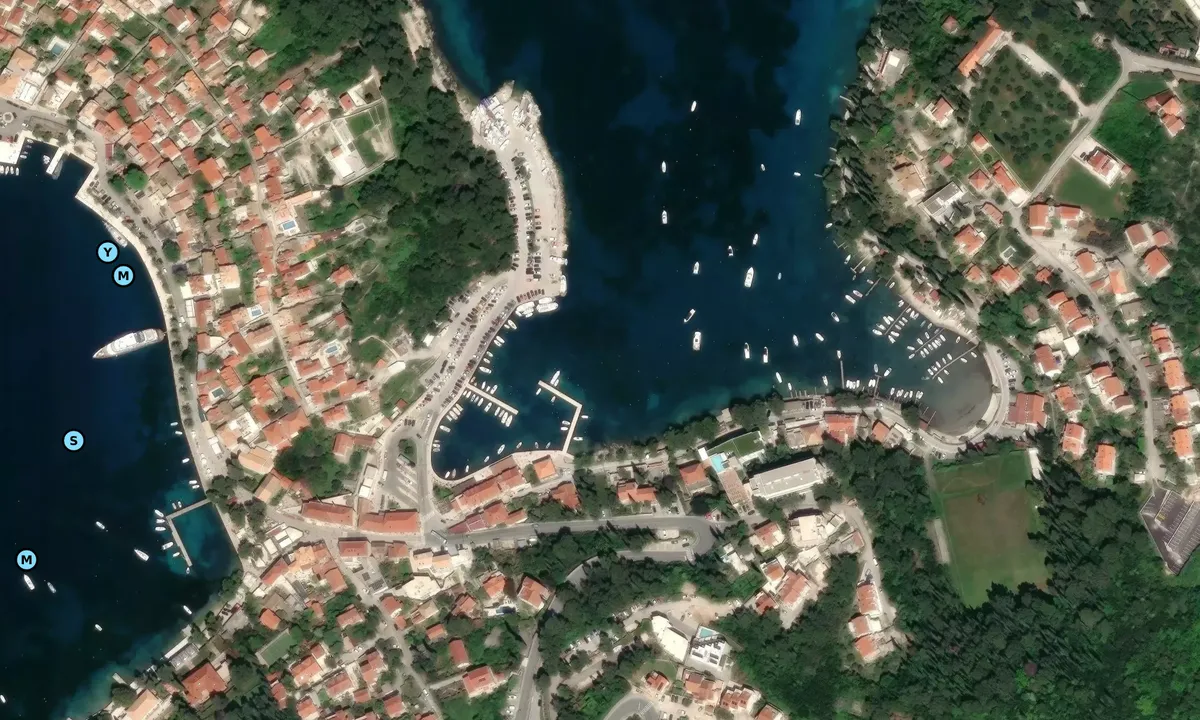 Satelite image of mouillage Cavtat