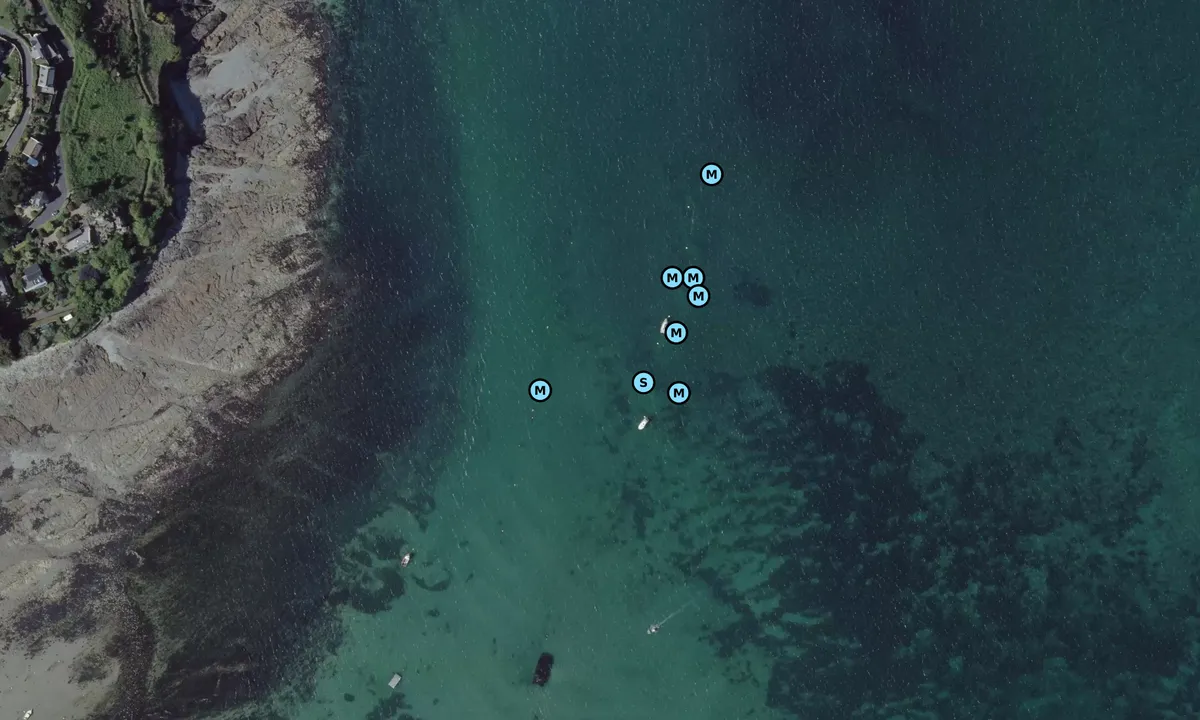 Flyfoto av mouillage d’attente