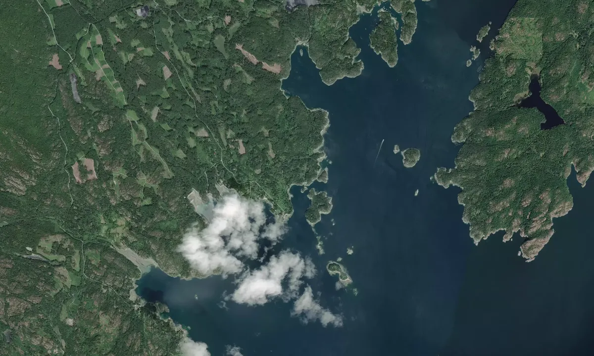 Flyfoto av Moulds Bay (Breton Islands Explore)
