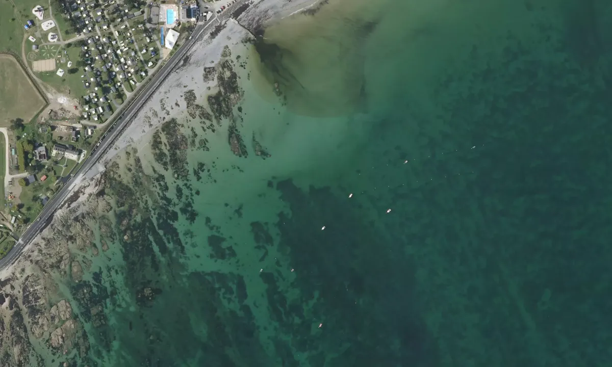 Flyfoto av Mousterlin Grand Large