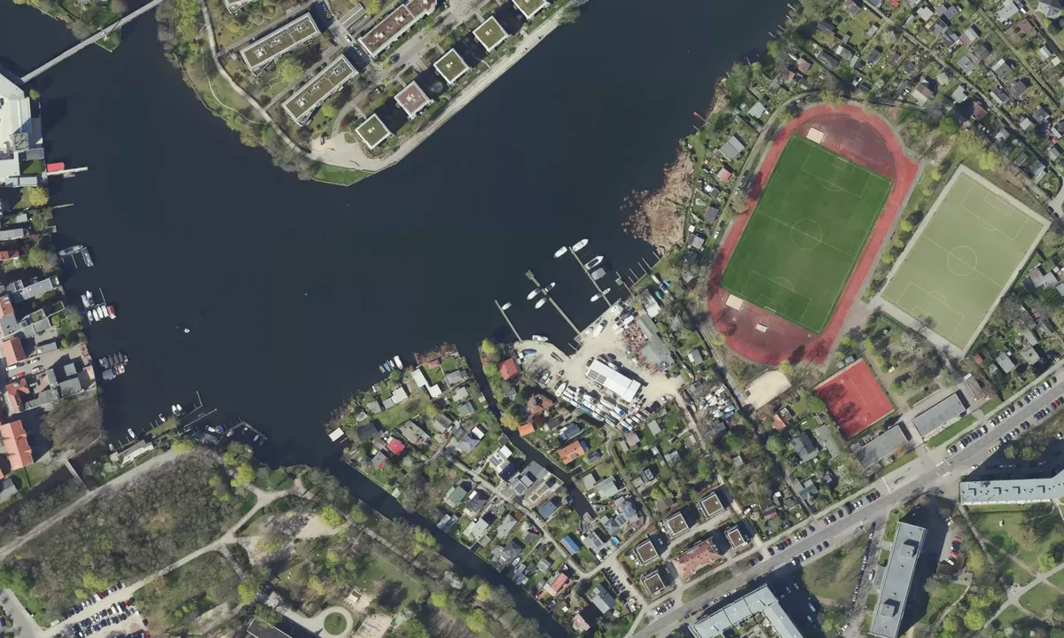 Satelite image of Müggelspree