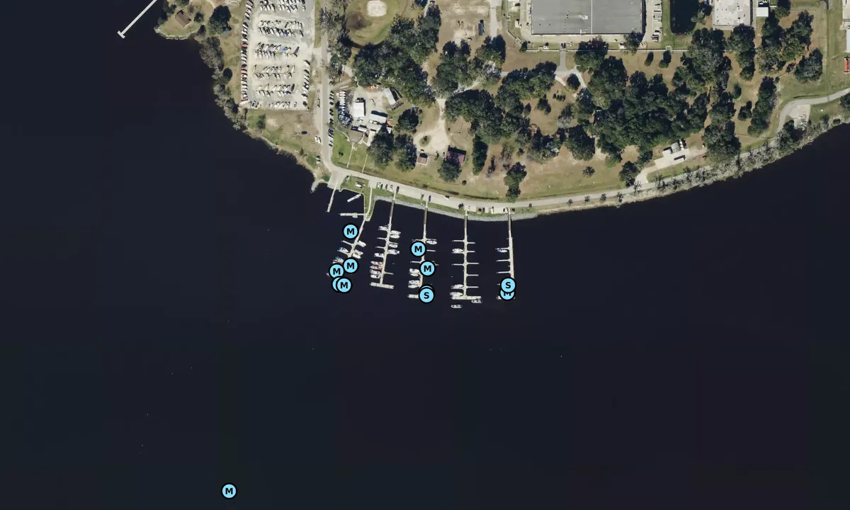 Satelite image of Mulberry Cove Marina, MWR