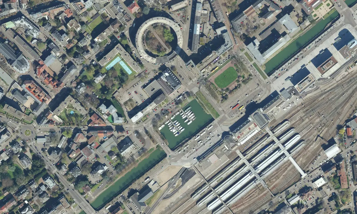 Satelite image of Mulhouse Port de Plaisance