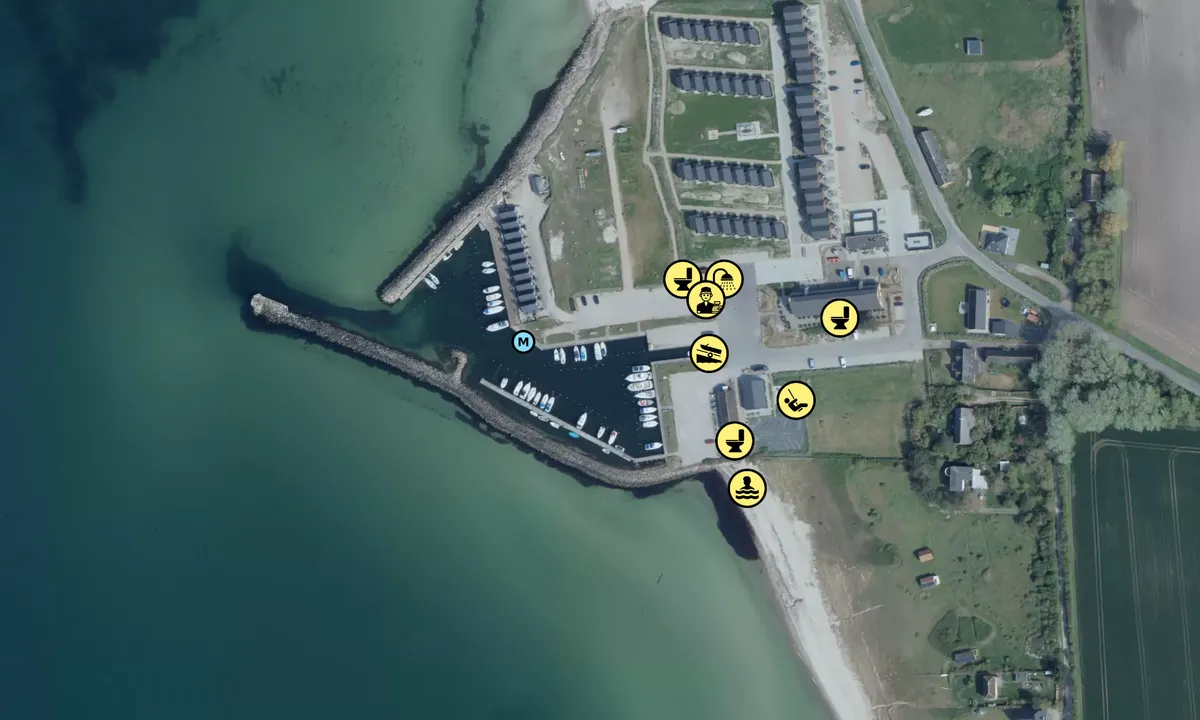 Satelite image of Mullerup Havn