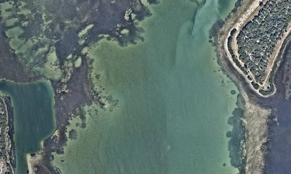 Flyfoto av Mullet Key Bayou