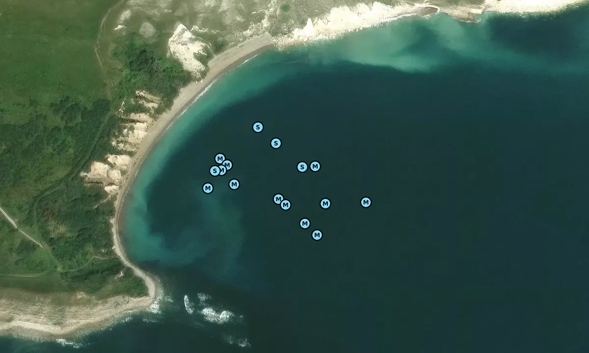 Satelite image of Mupe Bay