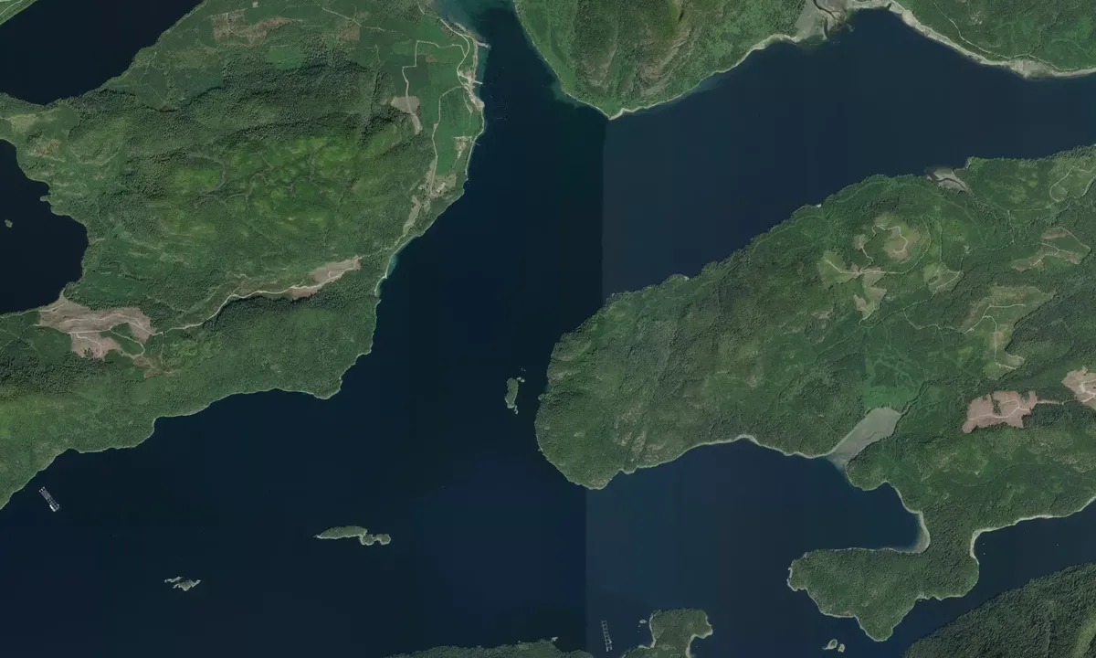 Flyfoto av Murray Island