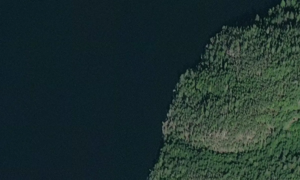 Satelite image of Murray Island