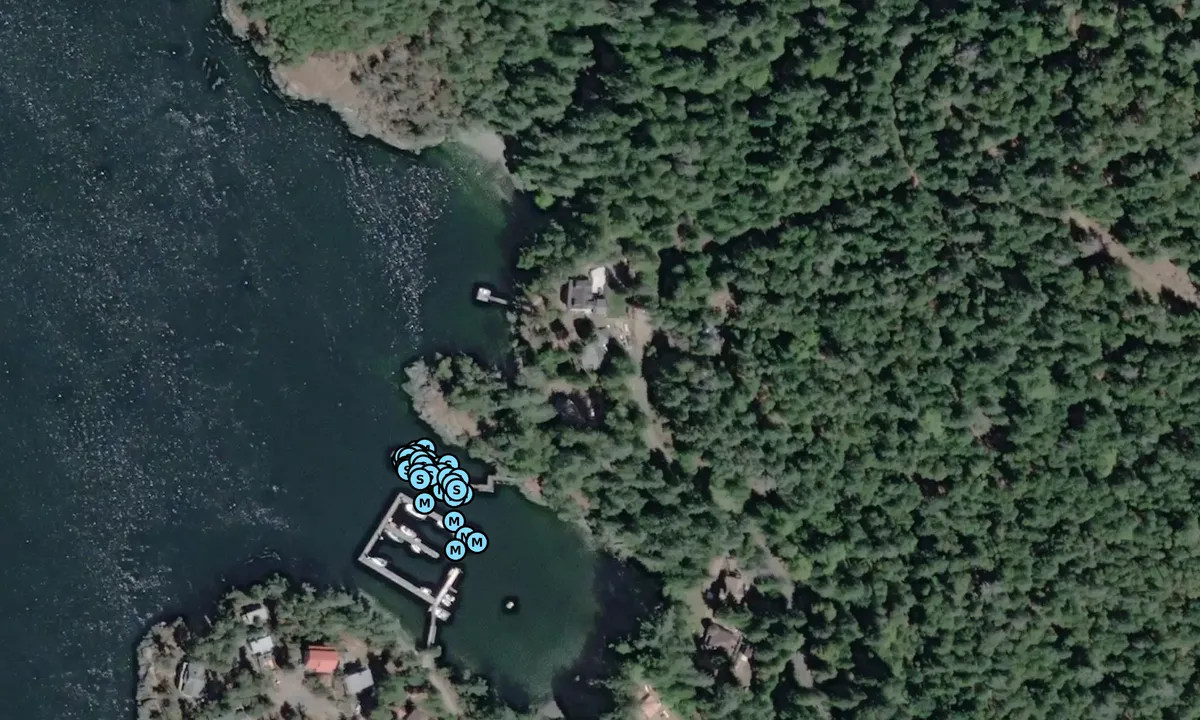 Satelite image of Musgrave Landing